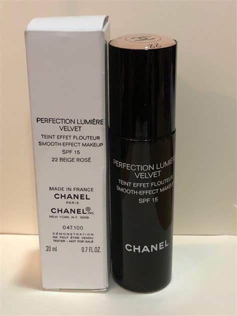 chanel perfection lumiere velvet 22 beige rose|chanel ultra le teint velvet.